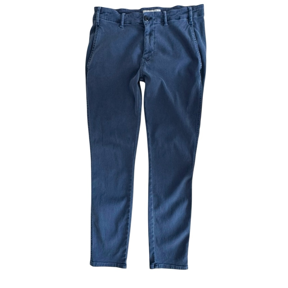 The Great Great. Womens Trouser Pants Blue Corduroy